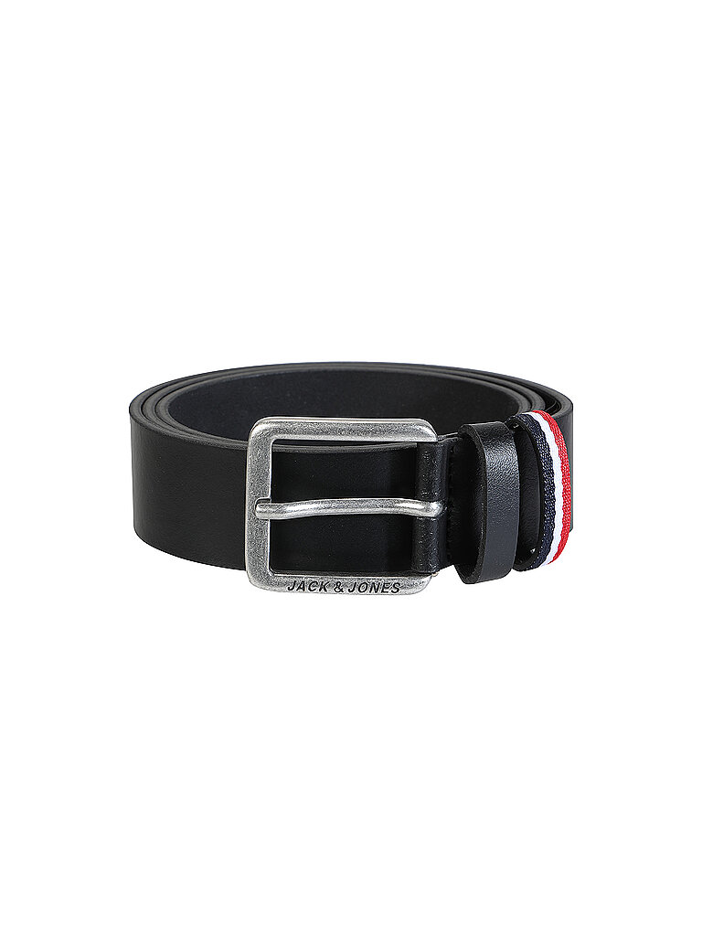 JACK & JONES Ledergürtel JACESPO schwarz   90 herren